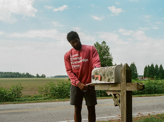 Garment Dyed - Rose Principles Crewneck